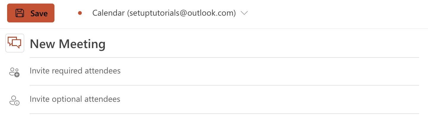 This gif shows you how to add invitees when you create a new event in Outlook, or afterward (with a slightly different process). The gif also demonstrates how you can mark attendees as "optional."