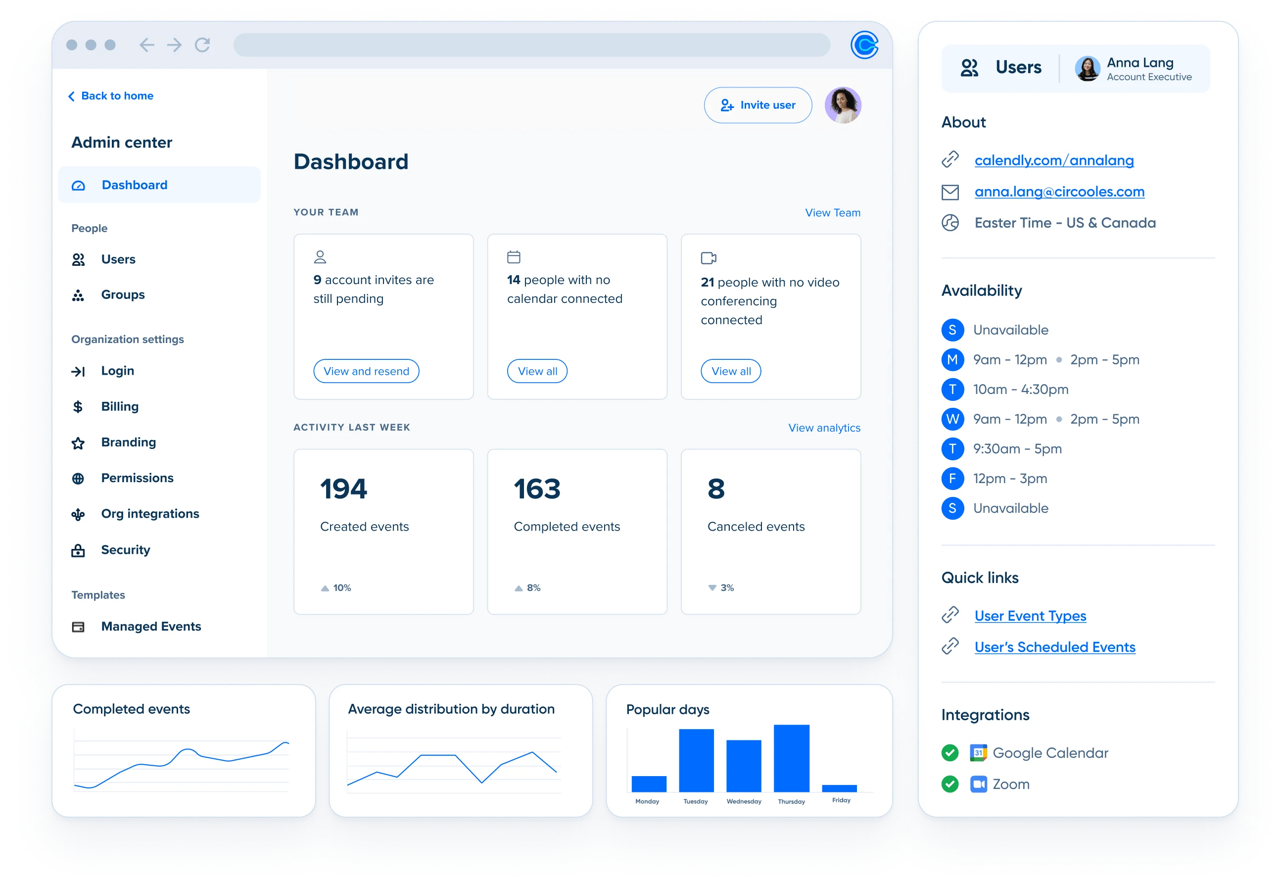 Full visibility and control with Admin Management