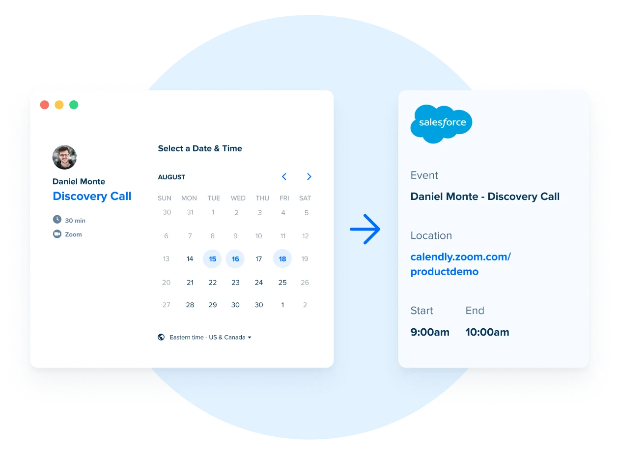 Integrate with Salesforce and other CRMs